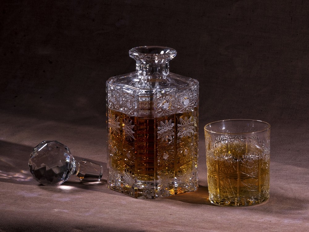 Carafe à whisky CARO et ses verres - Impérial Cristal